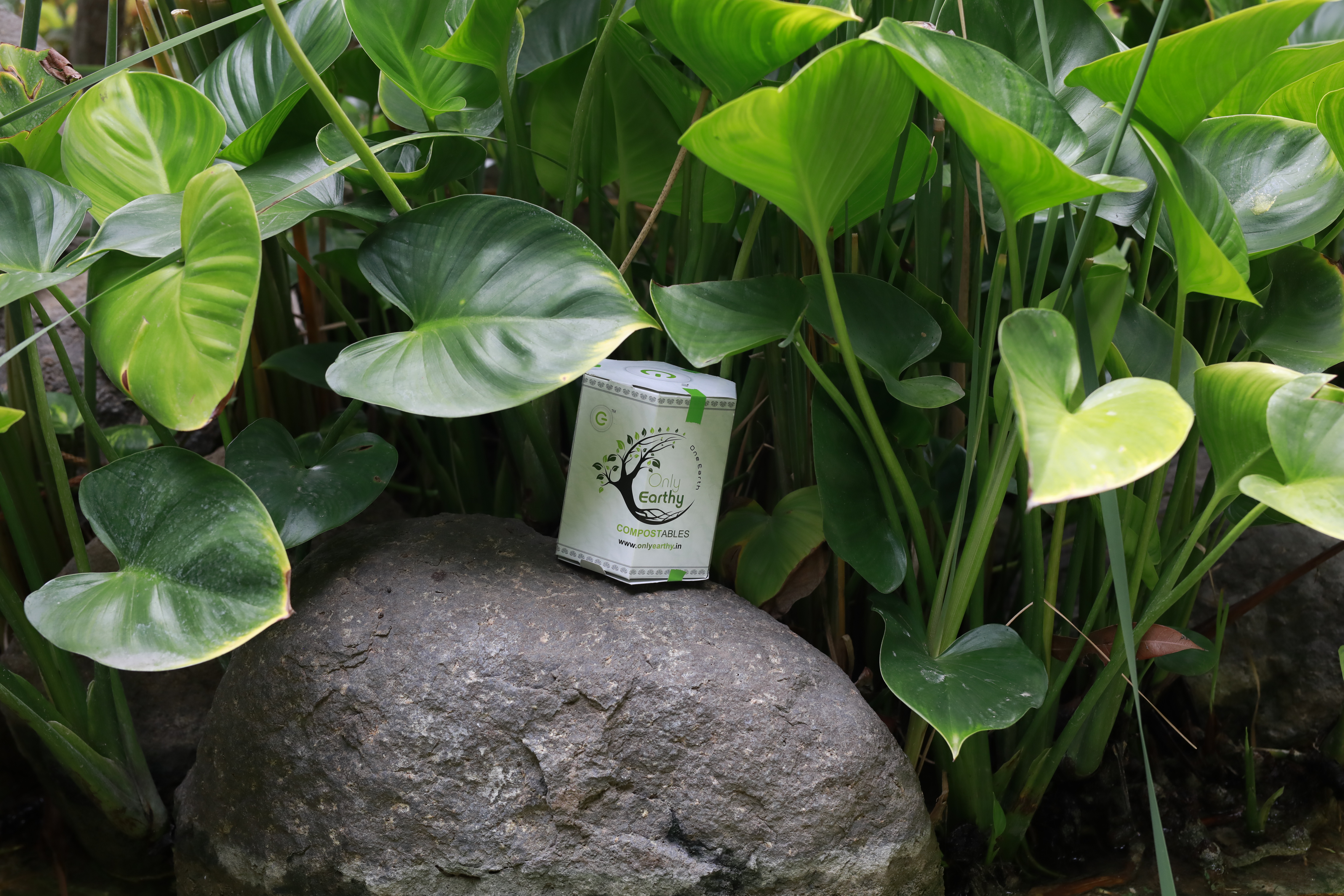 Group of Only Earthy 400ml glasses with various color markers